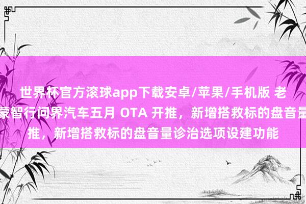 世界杯官方滚球app下载安卓/苹果/手机版 老车主痛点处置：鸿蒙智行问界汽车五月 OTA 开推，新增搭救标的盘音量诊治选项设建功能